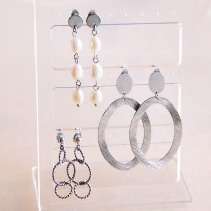 3M Command Clear Jewelry Rack