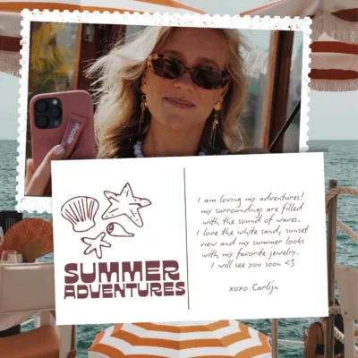 SUMMER ADVENTURES 🐚🌺🌻

Adventures look better with a little spark ✨ 
Take your favorite pieces wherever whenever 🌞 

#summeradventure #bazou #jewelry #favoritepieces