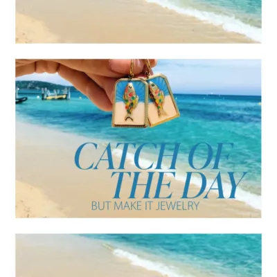 Catch of the Day - but make it jewelry 🐠🦀🦞🐟 

#jewelry #summerjewelry☀️ #catchoftheday🎣 #bazou