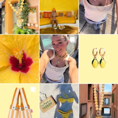 Meet your summer mood board. ☀️
Lemons, golden glow, Mediterranean streets and jewelry you’ll never want to take off. 🍋✨

#jewelry #summerjewelry☀️ #mediterraneanstyle #bazou