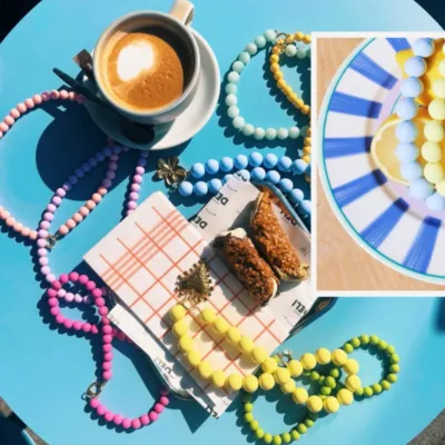 💛🩷🧡🩵 Beaded necklace obsession 💛🩷🧡🩵
Your daily dose of beads to brighten up your look! Shop now with up to 60% off at bazou.nl 

#bazou #colorfullbeads #beadednecklaces #jewelry