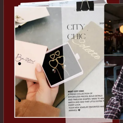MEET CITY CHIC 🖤
A little bold, a little chic. 

Our newest collection featuring elegant designs, refined details and eye-catching statement pieces. 

#citychic #bazou #newcollection #newfavorites