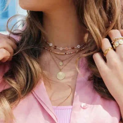 Nude shades are always a good idea ❤️
#weekend #set #neckparty #nudeshades #jewelry #stainlesssteeljewelry #necklaces #bazou