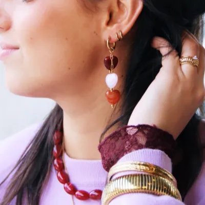 Make yourself Valentine ready 💘

#valentine #jewelry #stainlesssteeljewelry #earrings #bazou