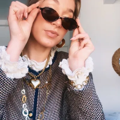 Golden layers, timeless details ✨ 
Jewelry that tells the story before you even speak. 

#JewelryStyle #GoldenDetails #LayeredLook #TimelessStyle #bazou