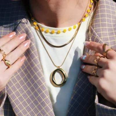 Layered chains, endless vibes ✨
Mixing lengths, textures, and a little bit of attitude — because one necklace is never enough! • Pssst; FREE SHIPPING •

#layers #necklaces #jewelry #bazou