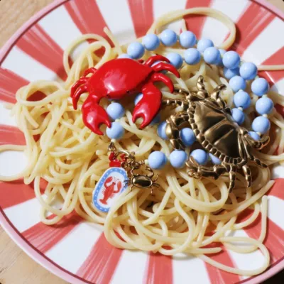 Who ordered the frutti di mare? 🍝🐠🦀

#summercollection #seatreasures #jewelry #newjewelry #bazou